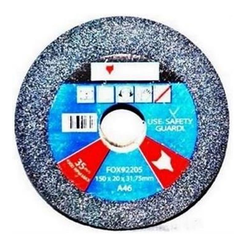 ABRASIVES FOX GRIND WHEEL 150X20X31 A46